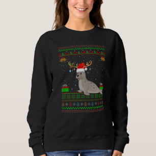Reindeer Santa Hat Matching Ugly Sea Lejon Christm T Shirt