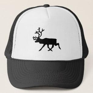 Reindeer Silhouette Truckerkeps