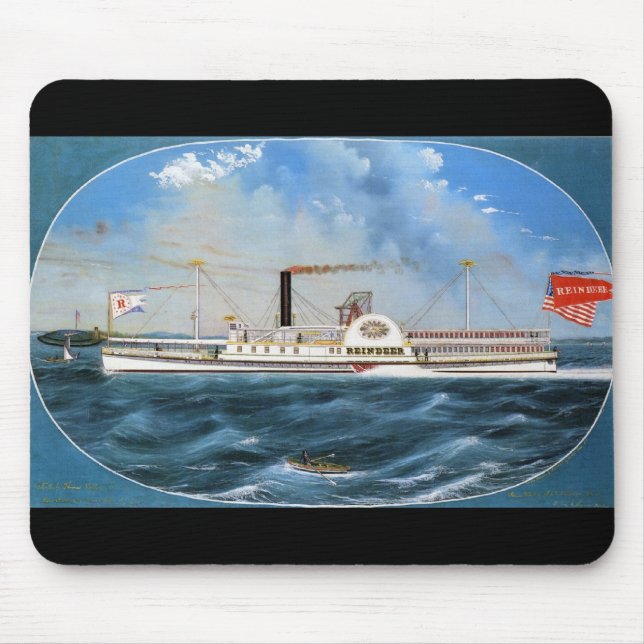 Reindeer Steamboat 1850 Musmatta (Framsidan)