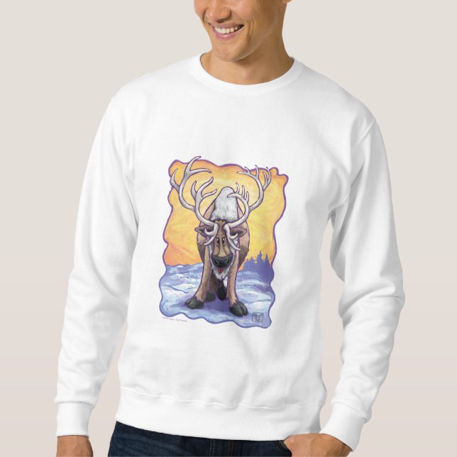 Reindeer T-Shirts Sweatshirt (Framsida)