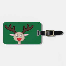 Reindeer tecknade figurer bagagebricka