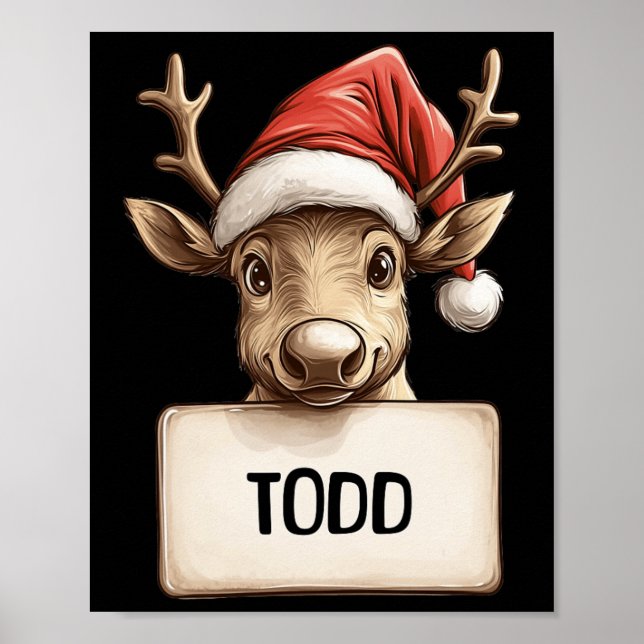 Reindeer Todd Poster (Framsidan)