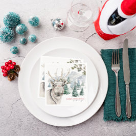 Reindeer & Träd Farm | GOD JUL PARTY Pappersservett