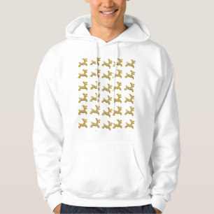 Reindeer Ugly jul God jul Hoodie