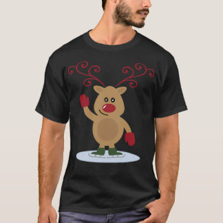 Reindeer Unisex Reindeer Reindeer Jultomten Funn T Shirt