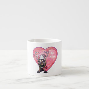 Reindeer Valentindagen Espressomugg