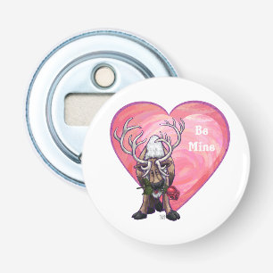 Reindeer Valentindagen Flasköppnare
