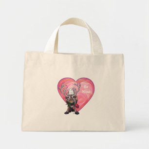 Reindeer Valentindagen Mini Tygkasse