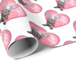 Reindeer Valentindagen Presentpapper