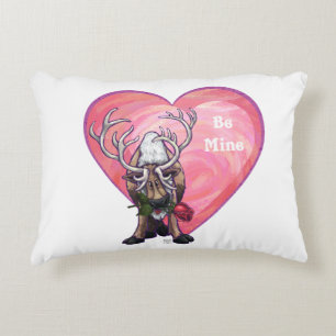 Reindeer Valentindagen Prydnadskudde