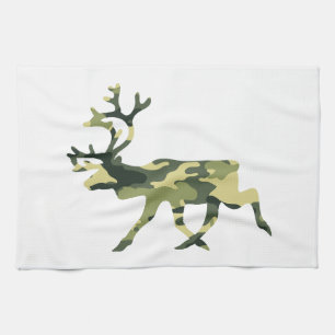 Reindeer/Västindiou Woodland Camouflage/Camo Kökshandduk