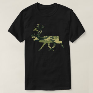 Reindeer/Västindiou Woodland Camouflage/Camo T Shirt