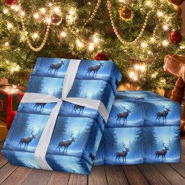 Reindeer Winter Wonderland Helgdag Presentpapper