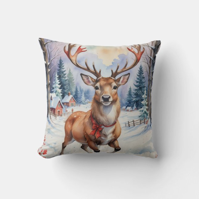 Reindeer Wonderland: Helgdag Bliss Kudde (Framsida)