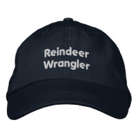 Reindeer Wrangler Elegant Navy Färg jul Kväll