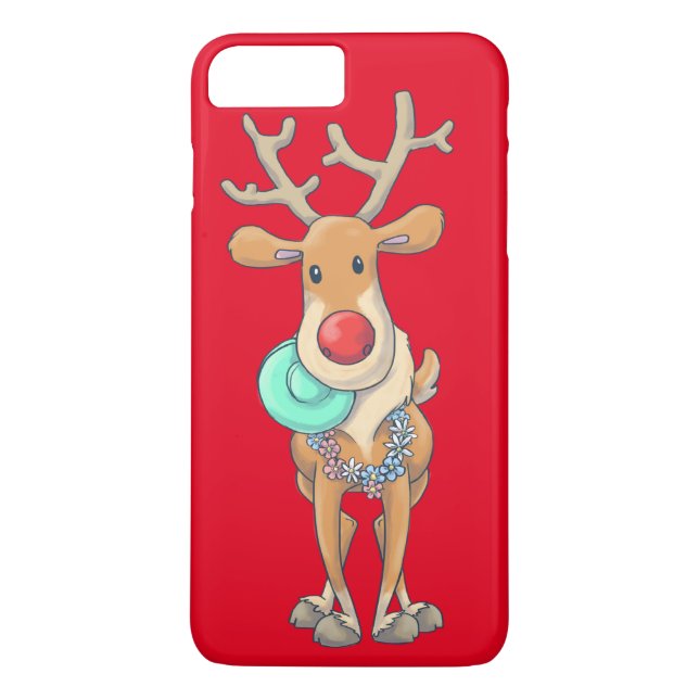 reindeer_xmas Case-Mate iPhone skal (Baksida)