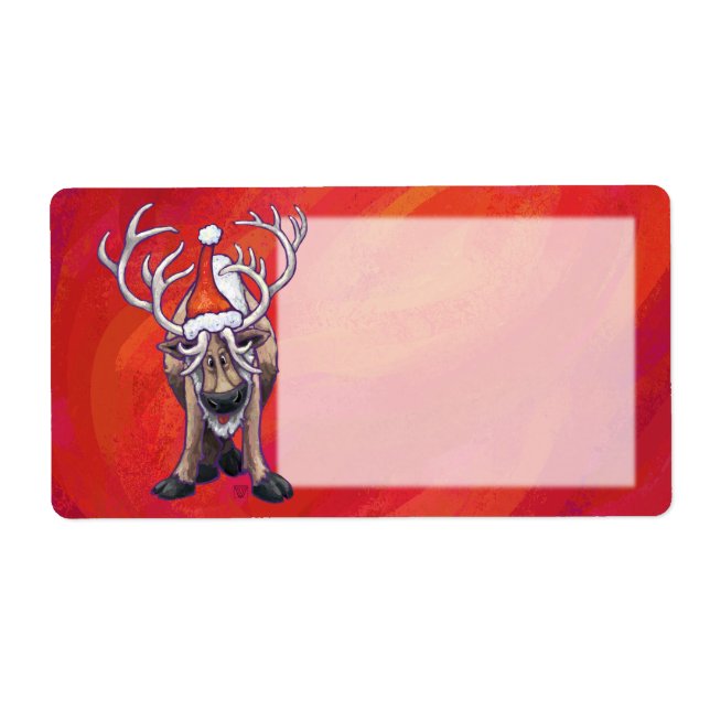 Reindejul på Grönten Fraktsedel (Framsidan)