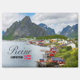 Reine auf den Lofoten Magnet