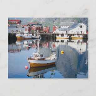 Reine-by, Lofoten, Norge Vykort