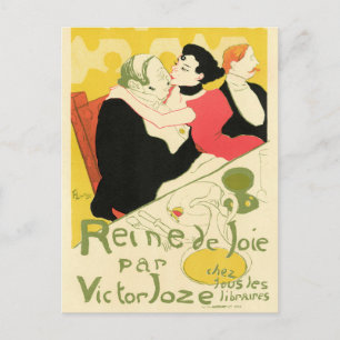 Reine de Joie (drottning av nöjet) Toulouse Lautre Vykort