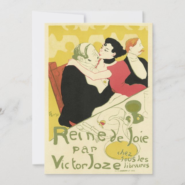 Reine de Joie Toulouse Lautrec (Framsida)