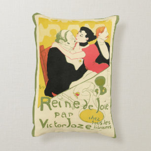 Reine de Joie Toulouse Lautrec Prydnadskudde