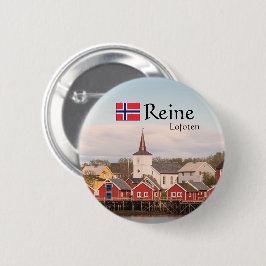 Reine Lofoten Minnesgåva Knapp