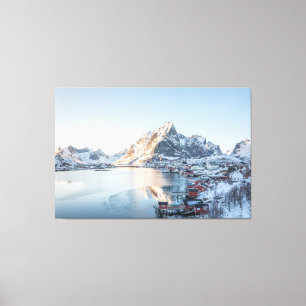 Reine Lofoten Norge Canvastryck