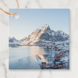 Reine Lofoten Norge Gåvor Etiketter