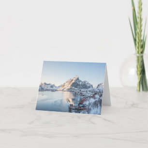 Reine Lofoten Norge Kort