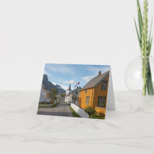 Reine Lofoten Norge Kort