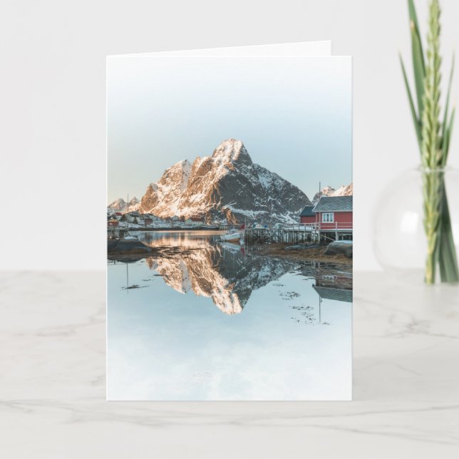 Reine, Lofoten-öarna Kort (Framsida)