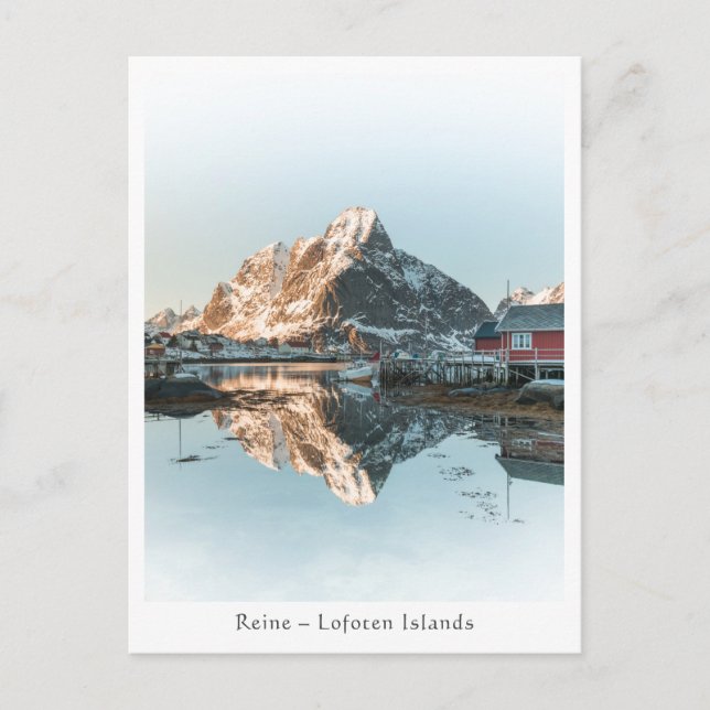 Reine Lofoten Vykort (Framsida)