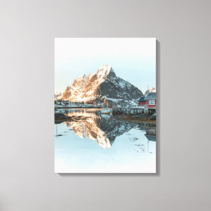 Reine, Lofotenöarna Canvastryck