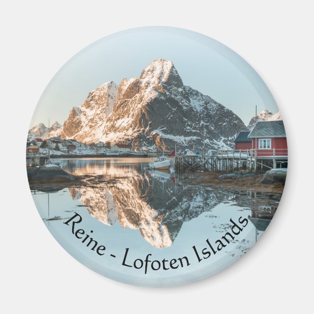 Reine, Lofotenöarna Magnet (Framsidan)
