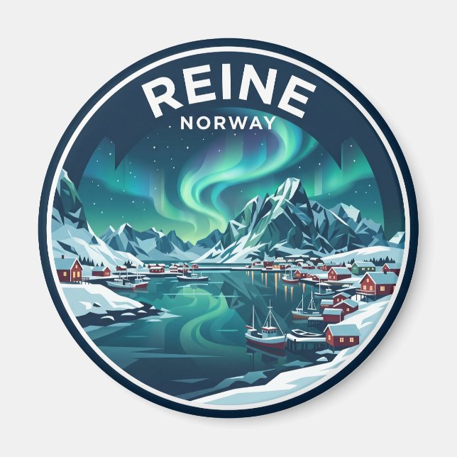 REINE Norge Magnet (Framsidan)