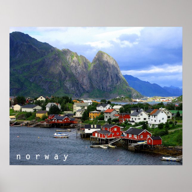 Reine, Norge Poster (Framsidan)
