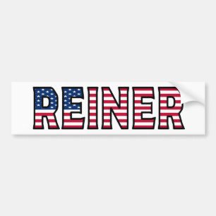 Reiner Namn Vorname USA Aufkleber Sticker Auto Bildekal