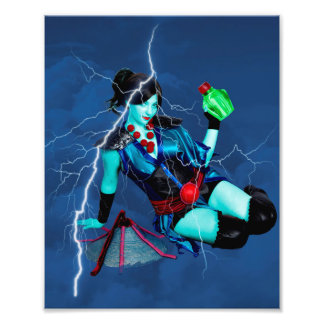 Reinessa Storm Cosplay Fototryck