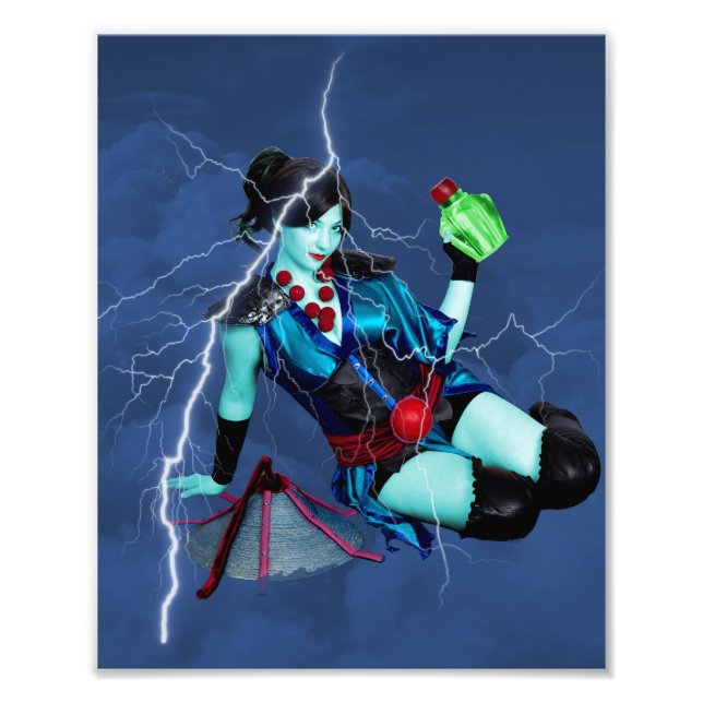 Reinessa Storm Cosplay Fototryck (Framsidan)