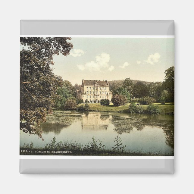 Reinhardsbrunn Castle, Friedrichrhoda, Thuringia Magnet (Framsidan)