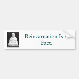 Reinkarnation är ett faktum bildekal