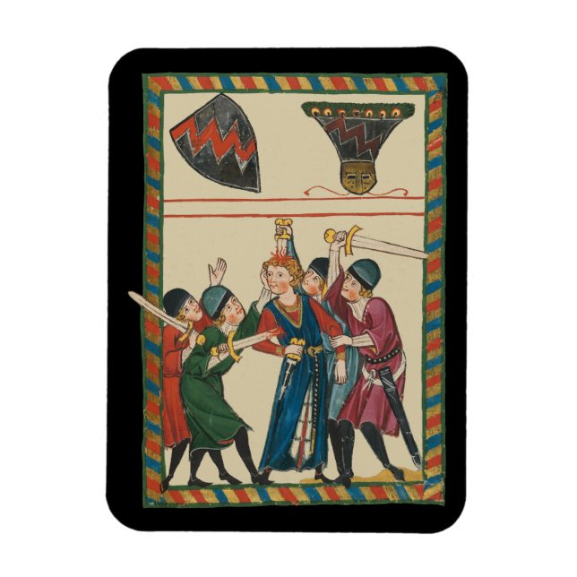 Reinmar von Brennenbergs medeltida konst Magnet (Vertikal)