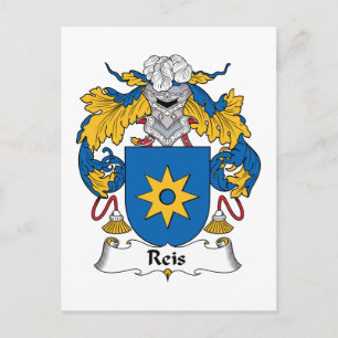 Reis Family Crest Vykort