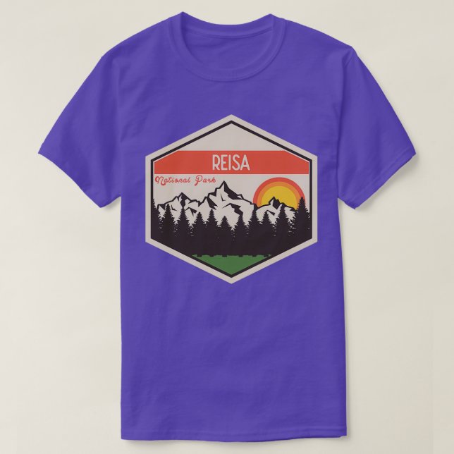 Reisa nationalparkNorge T Shirt (Design framsida)