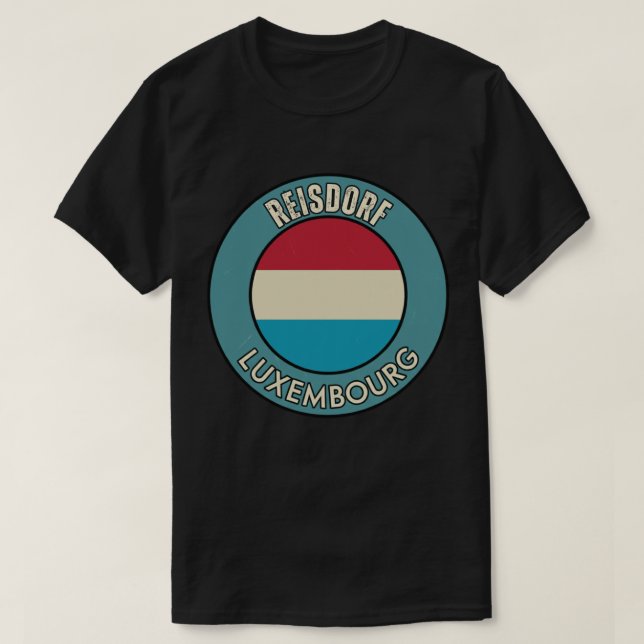 Reisdorf, Luxemburg T Shirt (Design framsida)