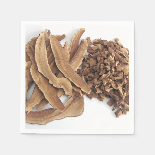 Reishi Mushroom Pappersservett (Framsidan)
