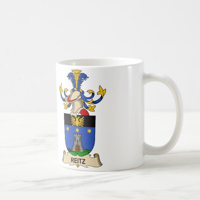 Reitz familjvapensköld kaffemugg (Höger)