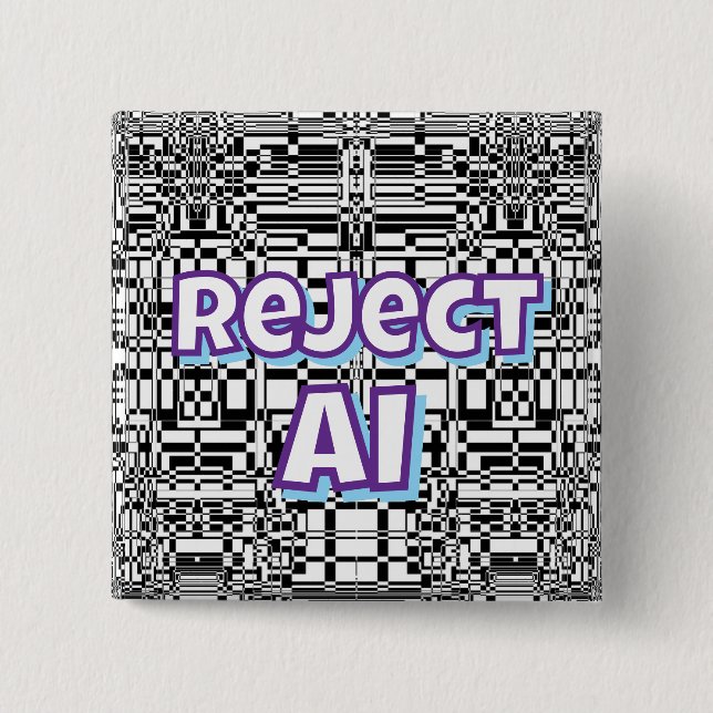 Reject AI   Knapp (Framsida)
