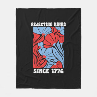 Rejecting Kings Since 1776 No Kings In America Des Fleecefilt